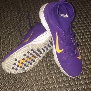 LSU football training shoes